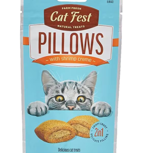 CAT FEST - חטיף כריות לחתולים בטעם שרימפס