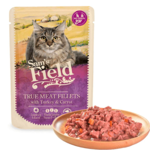 SAM'S FIELD מעדן לחתול הודו וגזר